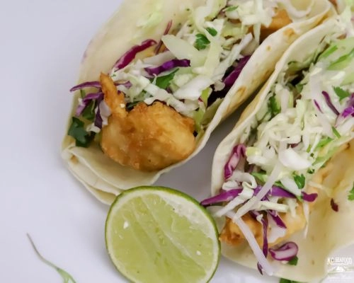 One of the best fish taco recipe is Baja fish tacos.